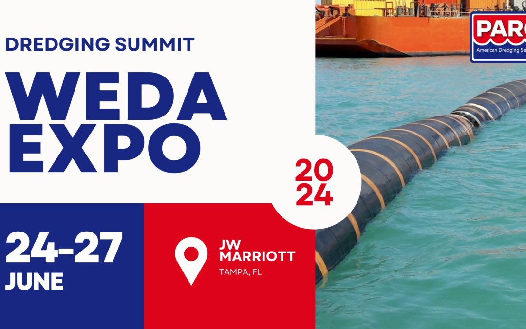 Don’t miss out on the WEDA dredging expo in Tampa, Florida!